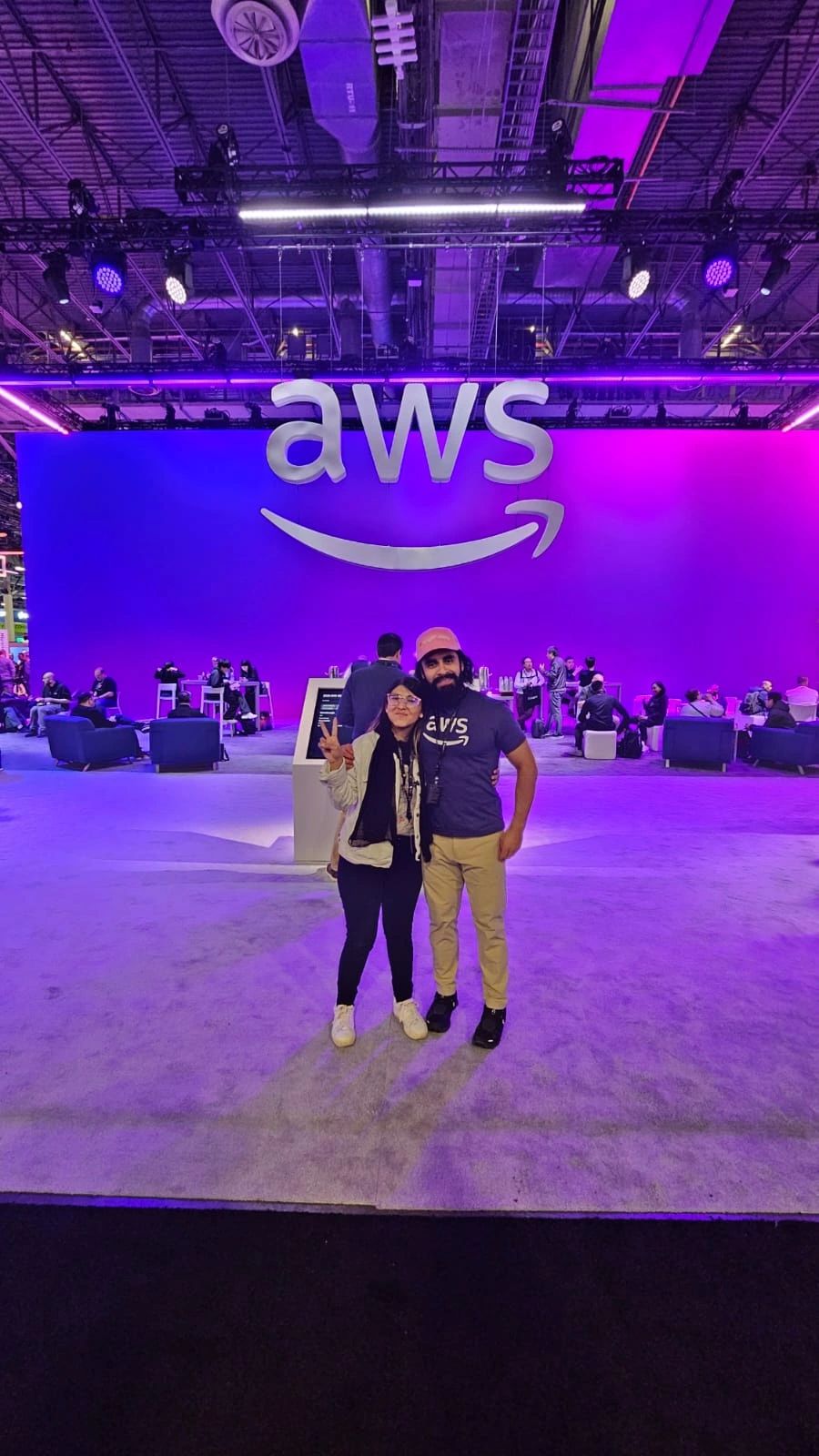 CloudKeyNet team at AWS re:Invent 2025 in Las Vegas